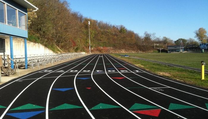 Athletic Track Construction and Paving